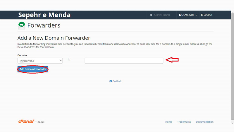 forward mail domai forward domain
